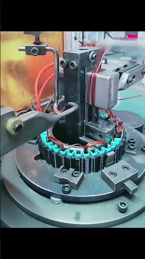 Satisfying Video Rotor Motor Winding Process #motor