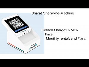 BharatPe one QR swipe machine Price Coupon Code Charges and specifications