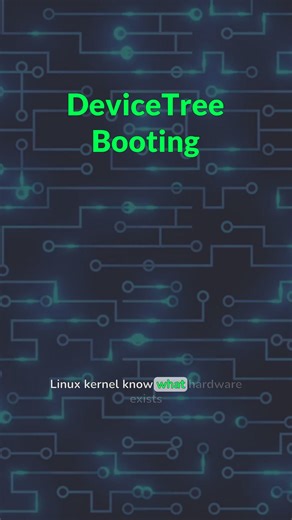 Embedded systems don’t all have the same hardware, so the kernel needs a map. With BMIPS DeviceTree booting, the bootloader passes a DTB that describes CPUs, memory, and peripherals, letting the kernel initialize the correct drivers at startup. The kernel doesn’t guess the hardware, it reads it. #linux #software #computerscience #programming #code