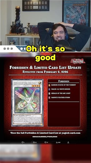 BANLIST DROP – TAKE THAT CYBERSE ANDY'S