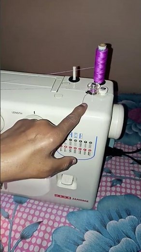 Threading the bobbin #sewing #sewingtutorial #sewinghacks