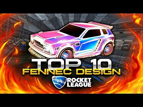 Top 10 Rocket League car design Fennec !