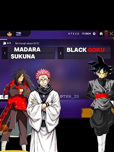 BLACK GOKU VS MADARA & SUKUNA ☠︎̶ ➝ 1 VS 2… WHO WINS?