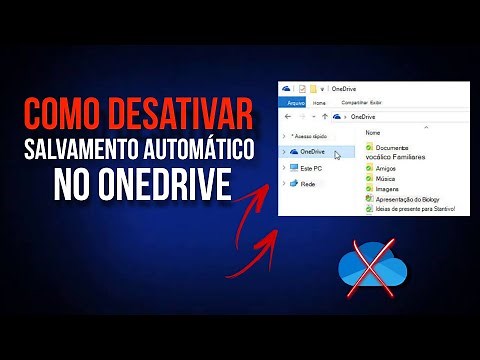 DESATIVAR SINCRONIZAÇÃO DO ONEDRIVE NO PC