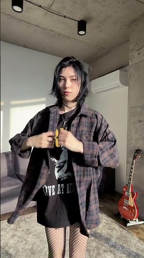 grunge outfit n snippet of the new song
