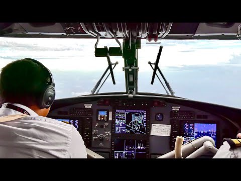 COCKPIT VIEW from ST BARTH | Full Flight DHC-6-400 Twin Otter | Air Antilles to Guadeloupe