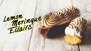 Lemon Meringue Eclairs