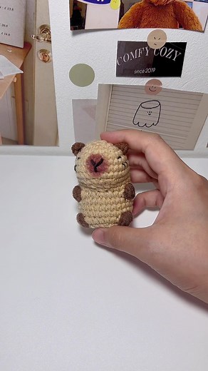Crochet Capybara Amigurumi Tutorial