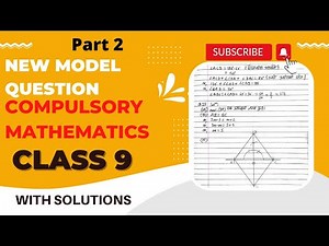 Class 9 Compulsory Mathematics Model questions Solutions कक्षा 9 गणित नमूना प्रश्न पत्र समाधान 2079
