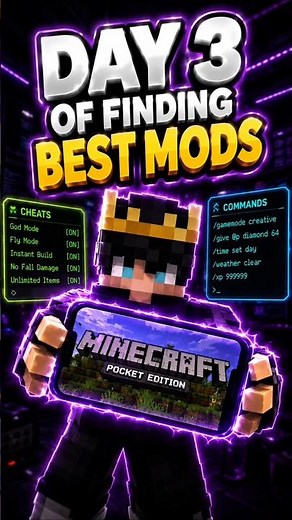 Choose your-tweaks ⚙️ Mod MCPE | #minecraftpe #minecraftmods #viralshorts #newtoyou #reachmore