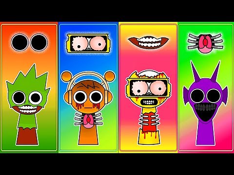 Green Sprunki vs Orange Sprunki! 😱 Who Is the Real Monster in the Music Battle?! Incredibox Sprunki