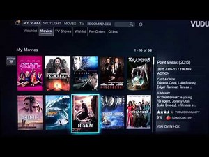 Roku Stick: Using VUDU