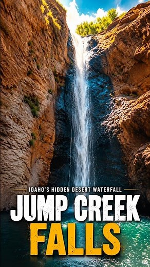 Idaho’s Hidden Desert Waterfall | Jump Creek Falls