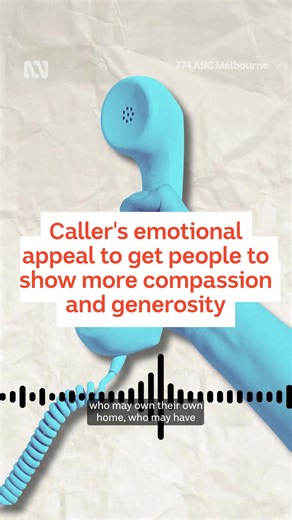 ABC Melbourne on Instagram: "Talkback caller Sandra pleaded with the audience to show compassion while urging the government to give those who are struggling some sense of hope. Sandra has been living in her van in the Geelong area for nearly three years. She says showing generosity and taking the time to show a little bit of compassion can go a long way for those who are impoverished. Tune in to Mornings with Raf Epstein on 774 ABC Radio Melbourne or on ABC listen via the link in our bio. #774A