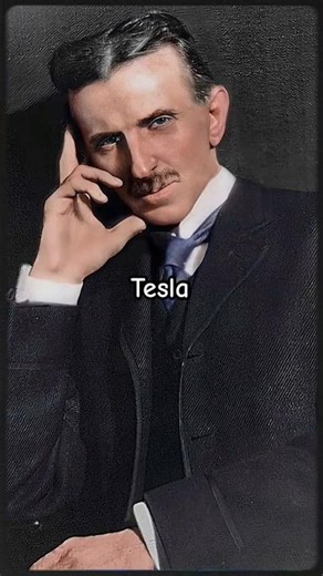 The man who gave electricity to our world⚡️#shorts #nikolatesla #historyfacts