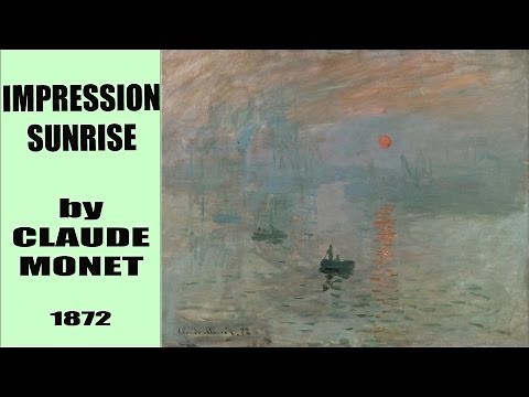 Claude Monet. "Impression.Sunrise"