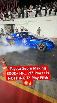 Toyota Supra Making 3000+ HP… 2JZ Power Is NOTHING To Play With! #supramk4 #2jz