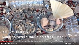 Kid Science: Make a Mini Water Filter