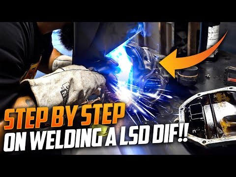 Welding a 350z LSD Dif