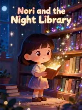 🌙 Nori and the Night Library | Magical Bedtime Story for Kids