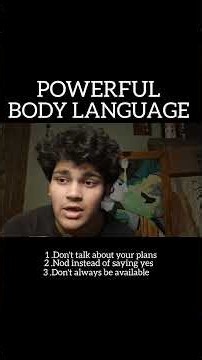 5 Powerful Body Language tricks to become Magnet 🧲