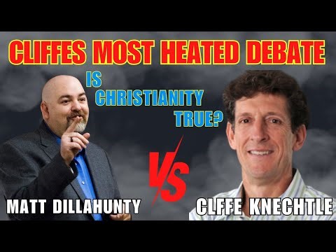 Crazy Debate | Cliffe Knechtle Totally LOST control arguing Matt Dillahunty about Christianity