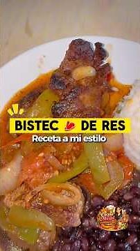 Como preparar un rico Bistec 🥩 de res!! Aquí te dejo la receta a mi estilo 🤤✨!