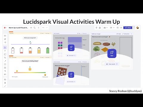 Lucidspark Visual Activities Demo – Interactive & collaborative activities for students & teams
