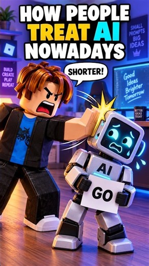 When AI Don’t Listen To You 😂 #roblox #shorts