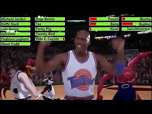 Space Jam (1996) Last 2 Games with healthbars
