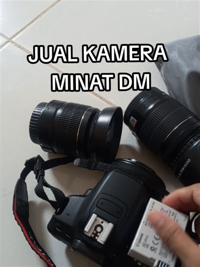 Jual kamera dengan lensa nya, minat dm 🙏🏼 (canon eos 700d lensa fix 50mm) harga: 4 fulset lensa fix #kamera #jualbelikamera #dslr #canon #700d