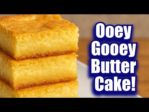 "Irresistible Ooey Gooey Butter Cake!"