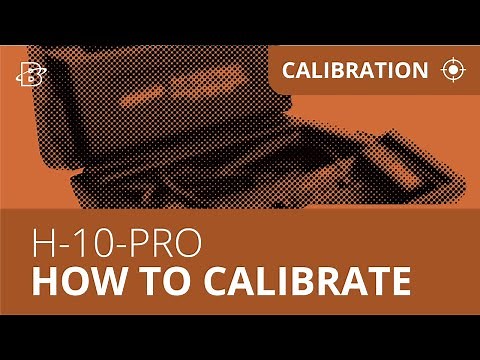 H-10 PRO | How to Calibrate - The Best Refrigerant Leak Detector