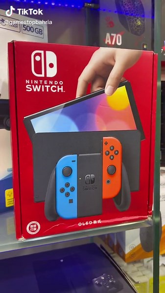 Nintendo Switch – OLED Model w/ Neon Red & Neon Blue Joy-Con Availabe At GameStop Visit www.gamestop.com.pk For latest Prices & instant Delivery All Over Pakistan. . . #nintendoswitch #nintendoswitcholed #nintendofan #gamingconsole #nintendogames #nintendogamer #switch #nintendoswitchforlife #pockemon #mariokart #mariobros #LaysCricketFan #gaminglife #gamingsetup #gamingcommunity #gamersoftiktok #pakgamers #foryou #fyp #viralvideo #viraltiktok #gamestop #fypシ #fypシ゚viral
