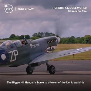 1.3K views · 40 reactions | A Spitfire is in our midst  Will Chris be able to tackle the intricacies of this pocket-size version of a classic Warbird? Tune into Hornby A Model World tonight at 8pm, to find out. You can also fly through series 1&2 on UKTV Play now! | U&Yesterday | Facebook