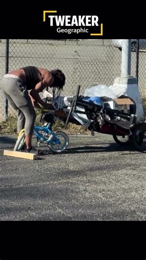 Episode 16: Tweaker Tricycle. #america #funny #tweaking #automobile #viralvideo #viral #tweaker