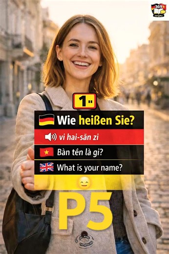 5 Câu Tiếng Đức Giao Tiếp Cơ Bản Ai Ở Đức Cũng Phải Biết | Phần 5