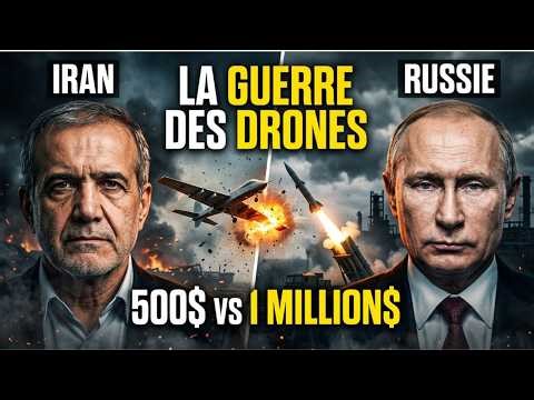 La nouvelle guerre des drones : Iran, Russie et enjeux mondiaux