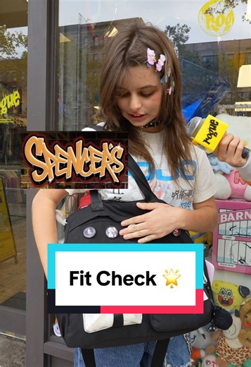 What do you think of the fit??🌟 #hottopic #spencers #fitcheck #rogue | fit