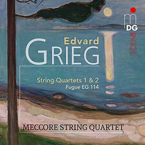 Edvard Grieg, Meccore String Quartet - String Quartets 1 & 2; Fugue EG 114