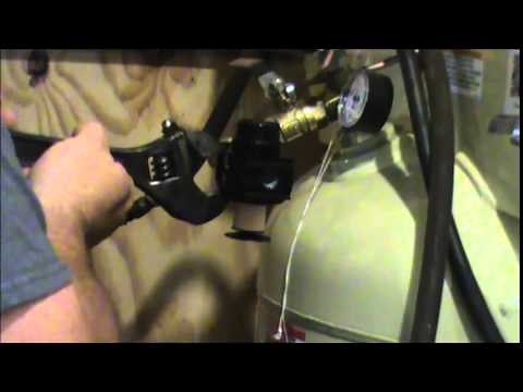 Compressed Air Water Separator Installation