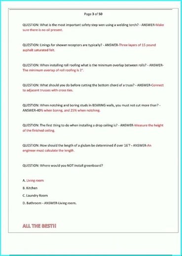 CSLB B LICENSE GENERAL CONTRACTOR EXAM COMPLETE 200 QUESTIONS AND VERIFIED SOLUTIONS LATEST UPDATE T