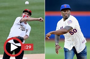 The 11 worst first pitches ever, from Dr. Fauci to 50 Cent