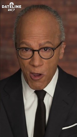 Lester Holt Previews the Justice Served Marathon on Peacock TV