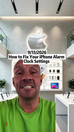 Check your iPhone alarm settings! Apple highlights issues that could affect alert sounds. Follow these steps to adjust your settings and ensure your alarms work properly. Learn how to manage your volume and alarm sounds effectively. #iphone #alarms #iphonetips #iphonesettings #techadvice