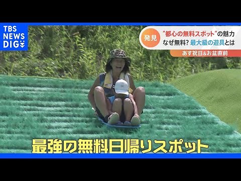 夏休み親子で楽しめる！関東日帰り「無料」スポットを徹底調査！！お得の最上級「無料」で楽しめるレジャースポットを発見｜TBS NEWS DIG