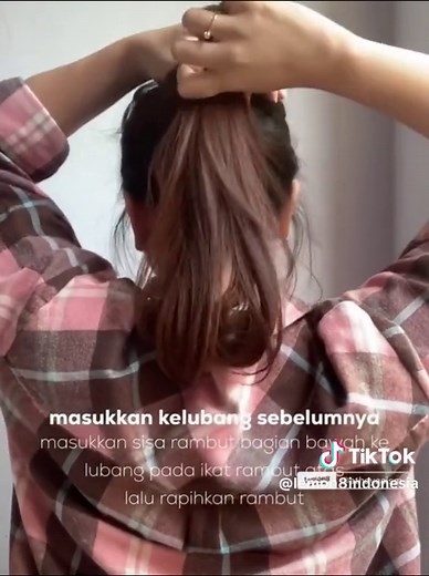 Tutorial Simple Ikat Rambut untuk Ponytail Bervolume
