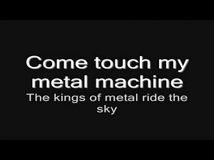 Sabaton - Metal Machine (lyrics) HD