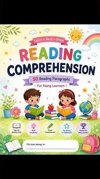 Grade 1 Reading Comprehension Workbook | 50 Reading Passages with Questions
