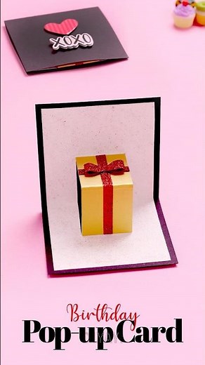 Easy Pop-Up Birthday Card Tutorial #diypopupcard #twistandpopcard #birthdaygreetings #papercrafts